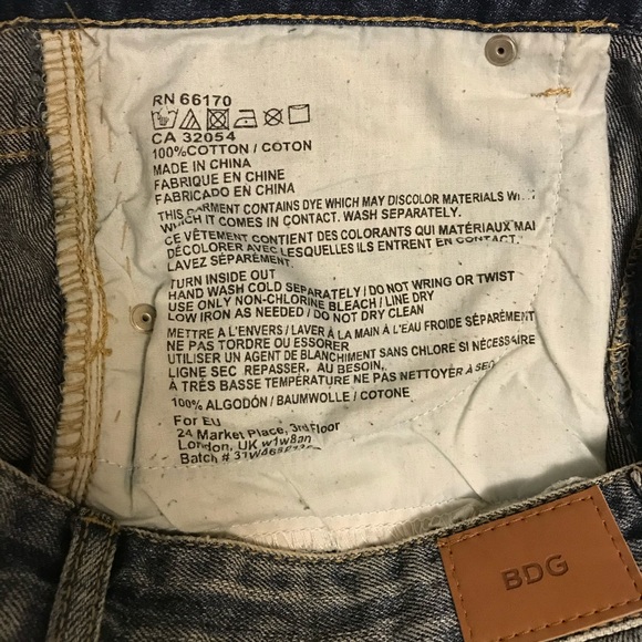 BDG Aztec Freja Denim Shorts - Picture 10 of 10